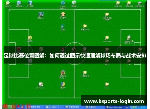 足球比赛位置图解：如何通过图示快速理解球场布局与战术安排